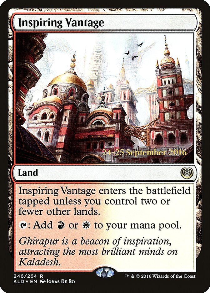 Inspiring Vantage (246) [Kaladesh Prerelease Promos] | Odin's Place