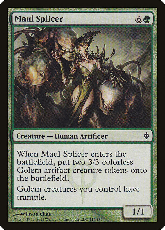 Maul Splicer (114) [New Phyrexia] | Odin's Place