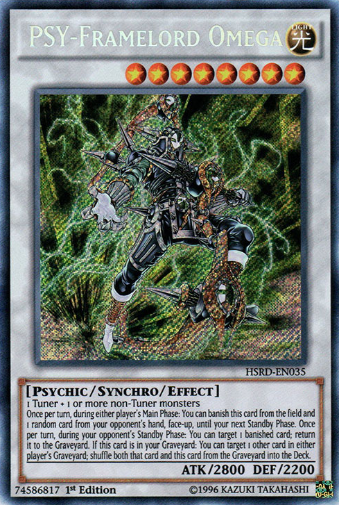 PSY-Framelord Omega [HSRD-EN035] Secret Rare | Odin's Place