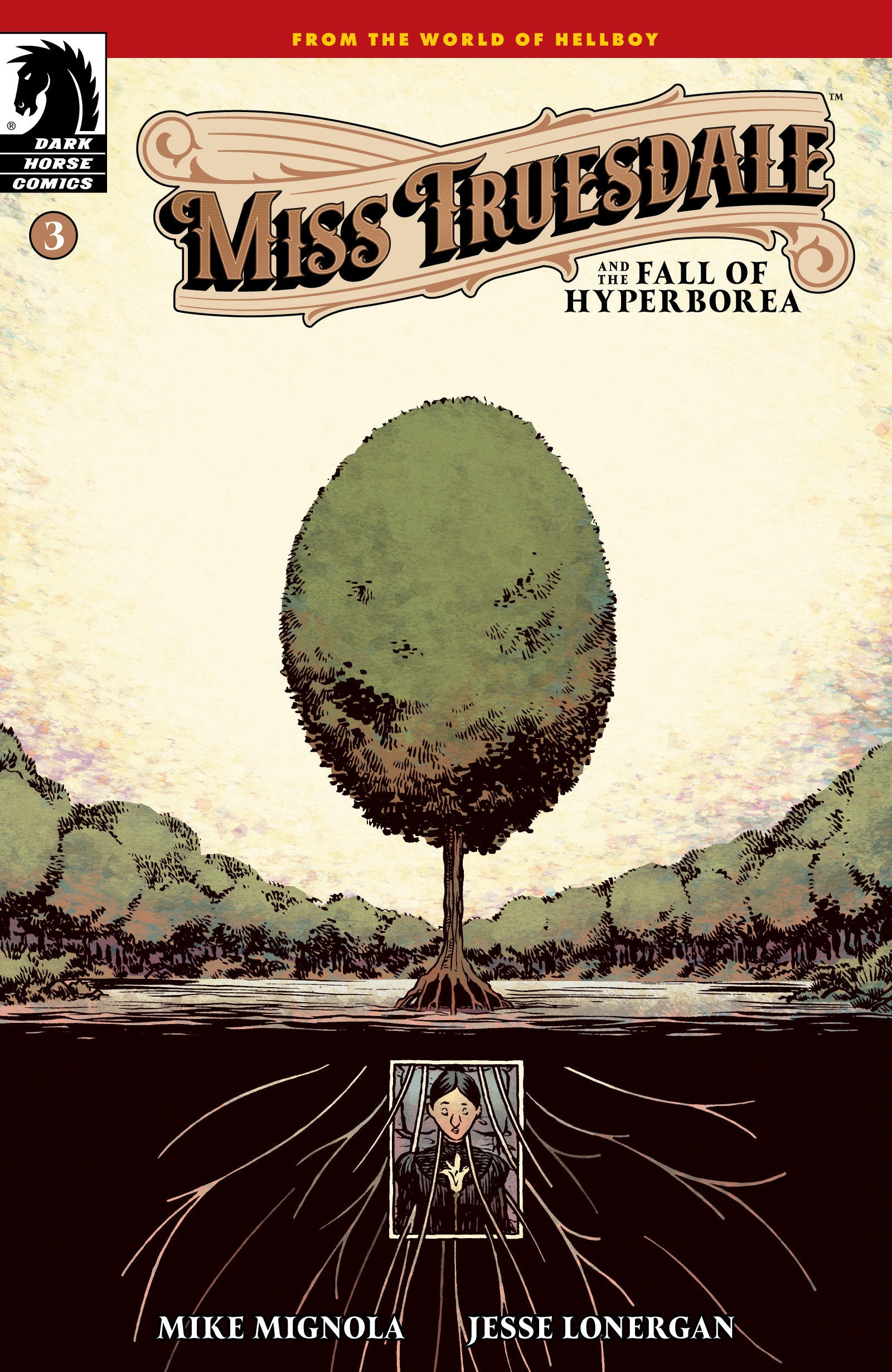 Miss Truesdale And The Fall Of Hyperborea #3 (Cover A) (Jesse Lonergan) | Odin's Place