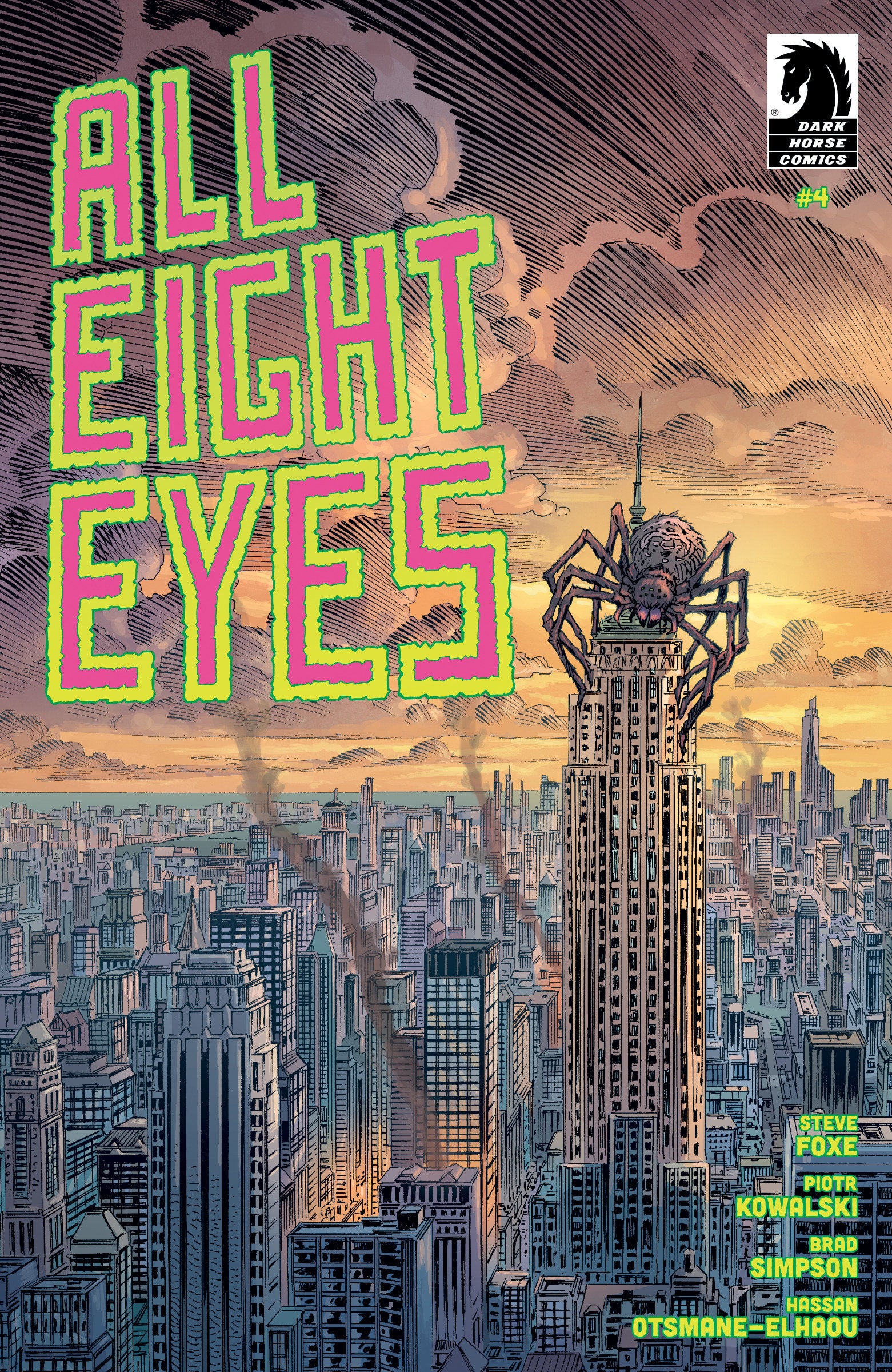 All Eight Eyes #4 (Cover A) (Piotr Kowalswki) | Odin's Place