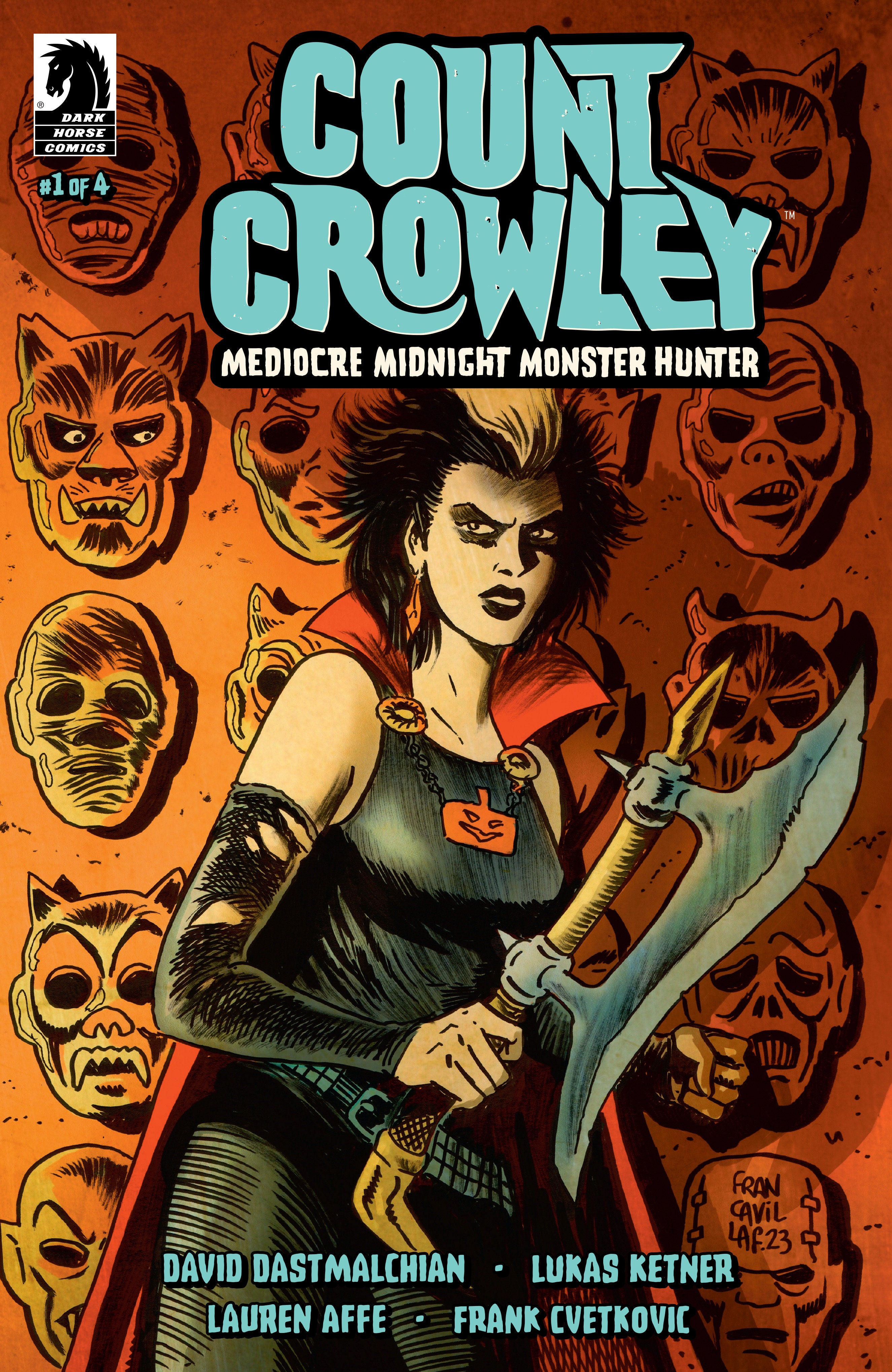 Count Crowley: Mediocre Midnight Monster Hunter #1 (Cover B) (Francesco Francavilla) | Odin's Place