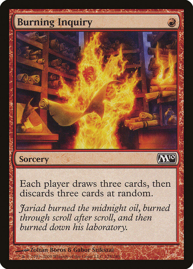 Burning Inquiry (128) [Magic 2010] | Odin's Place