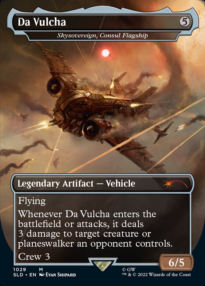 Da Vulcha - Skysovereign, Consul Flagship (Borderless) [Secret Lair Drop Series] | Odin's Place
