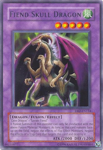 Fiend Skull Dragon [DB2-EN154] Rare | Odin's Place