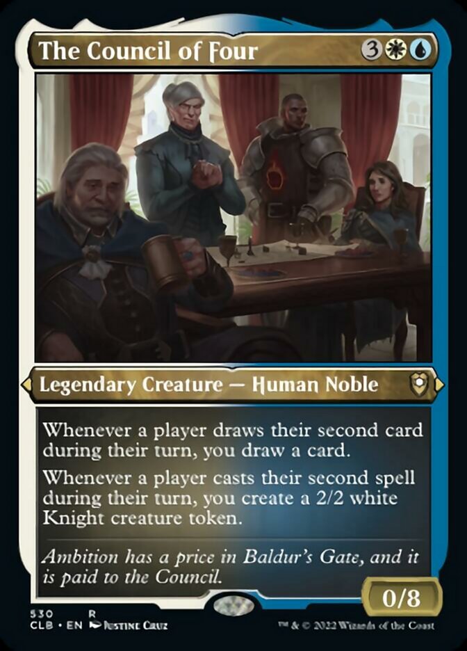 The Council of Four (Foil Etched) [Commander Legends: Battle for Baldur's Gate] | Odin's Place