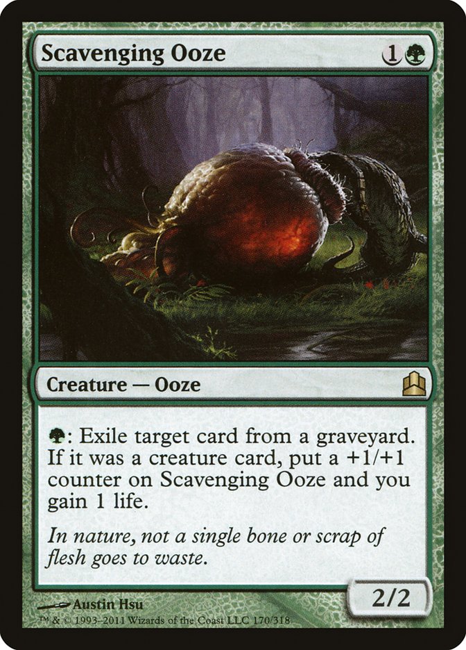 Scavenging Ooze (170) [Commander 2011] | Odin's Place