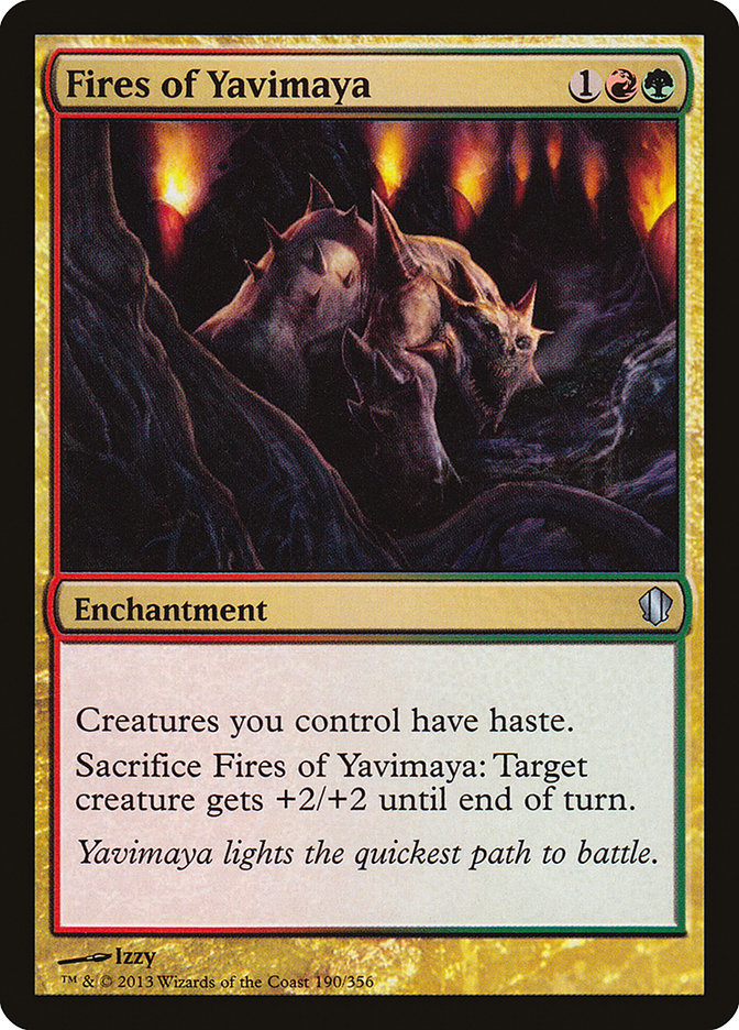 Fires of Yavimaya (190) [Commander 2013] | Odin's Place