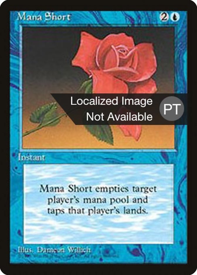 Mana Short [Fourth Edition (Foreign Black Border)] | Odin's Place