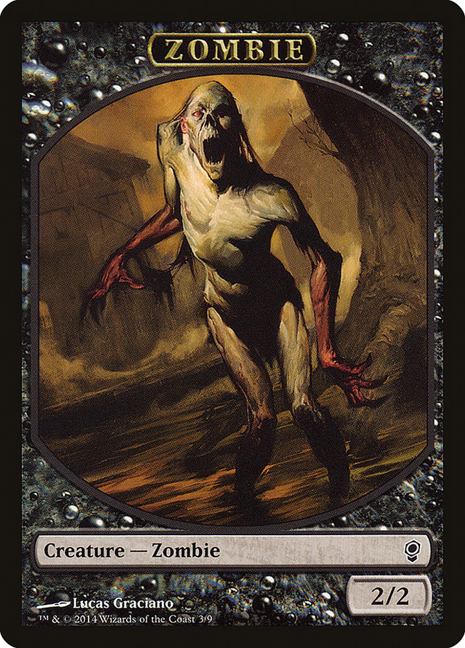 Zombie Token (3) [Conspiracy Tokens] | Odin's Place