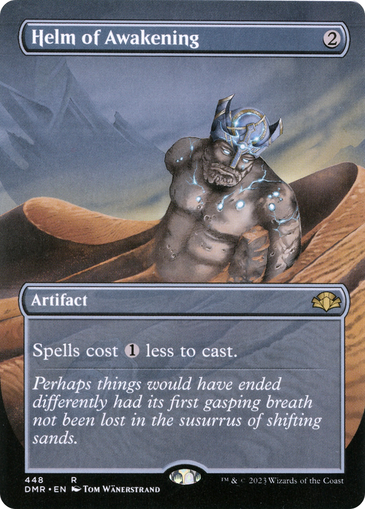 Helm of Awakening (Borderless Alternate Art) [Dominaria Remastered] | Odin's Place