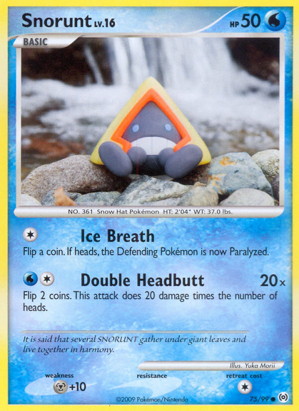 Snorunt (75/99) [Platinum: Arceus] | Odin's Place
