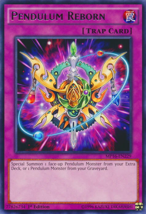 Pendulum Reborn [MP16-EN229] Rare | Odin's Place