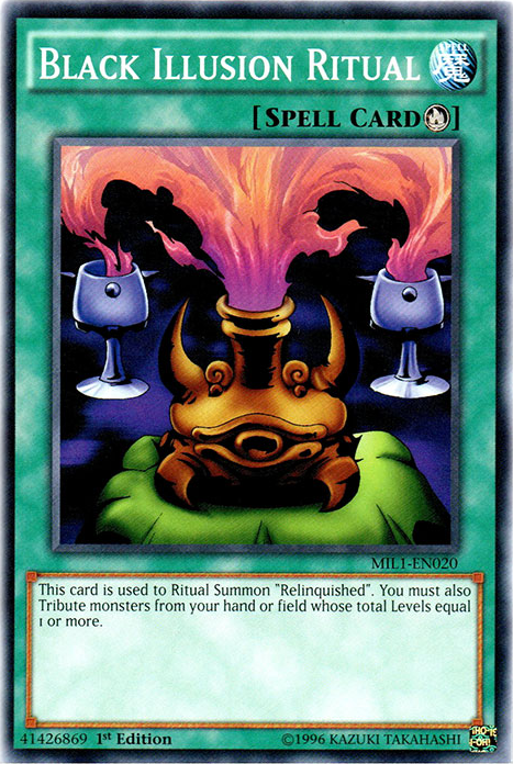 Black Illusion Ritual [MIL1-EN020] Common | Odin's Place