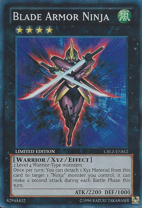 Blade Armor Ninja [CBLZ-ENSE2] Super Rare | Odin's Place