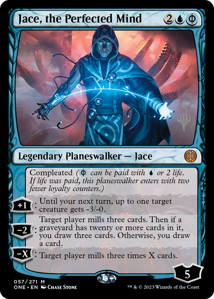 Jace, the Perfected Mind (Promo Pack) [Phyrexia: All Will Be One Promos] | Odin's Place