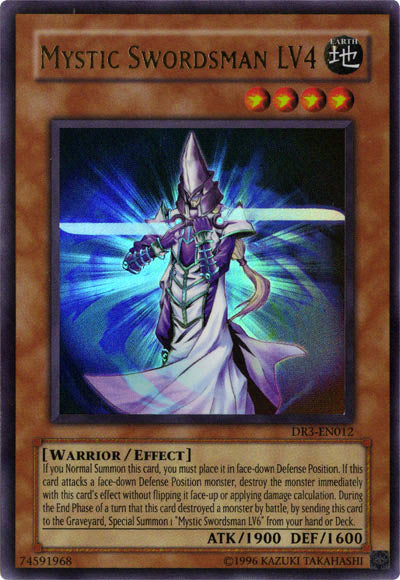 Mystic Swordsman LV4 [DR3-EN012] Ultra Rare | Odin's Place