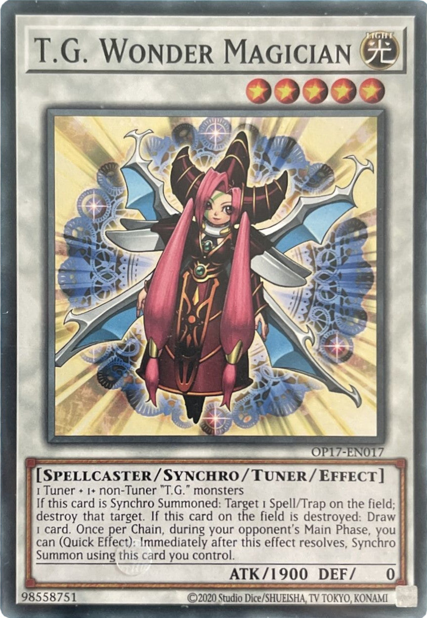 T.G. Wonder Magician [OP17-EN017] Common | Odin's Place