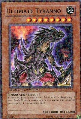 Ultimate Tyranno [DT02-EN059] Rare | Odin's Place