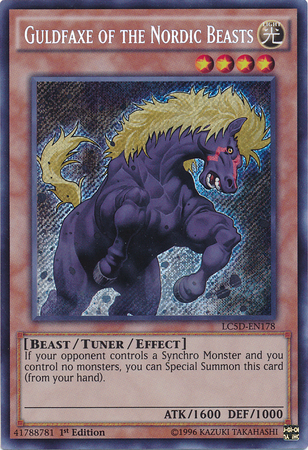 Guldfaxe of the Nordic Beasts [LC5D-EN178] Secret Rare | Odin's Place