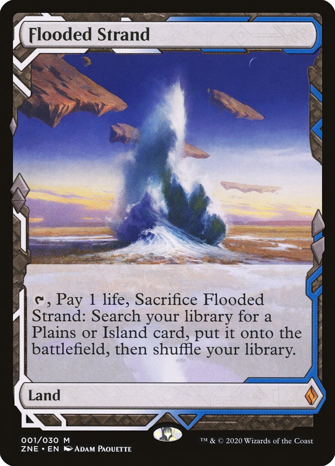 Flooded Strand (Expeditions) [Zendikar Rising Expeditions] | Odin's Place