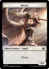 Eldrazi // Angel (4) Double-Sided Token [March of the Machine Commander Tokens] | Odin's Place