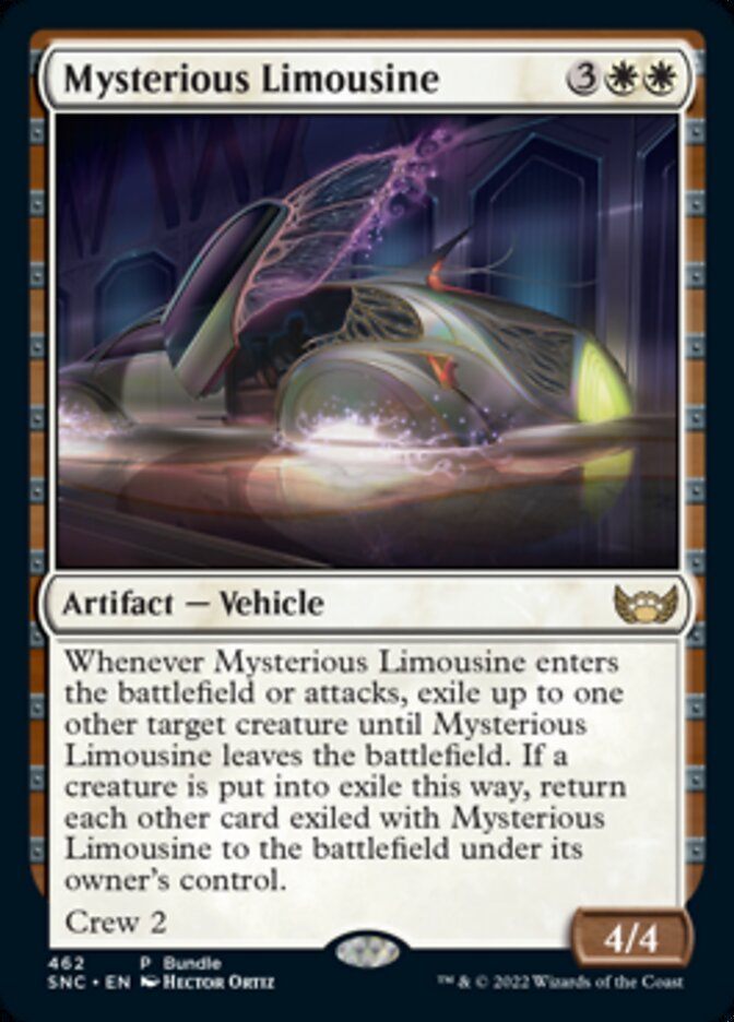 Mysterious Limousine (Bundle) [Streets of New Capenna] | Odin's Place