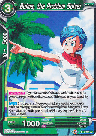 Bulma, the Problem Solver (BT8-047) [Malicious Machinations] | Odin's Place