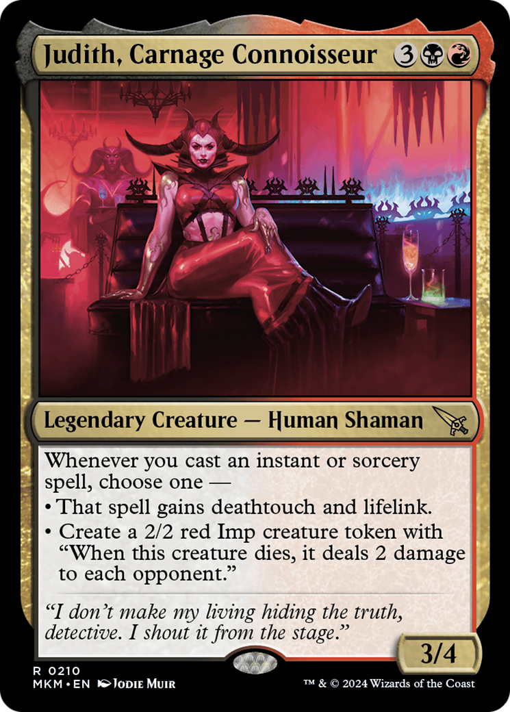 Judith, Carnage Connoisseur [Murders at Karlov Manor] | Odin's Place