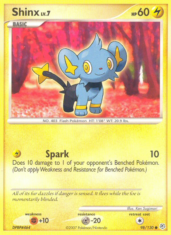 Shinx (98/130) [Diamond & Pearl: Base Set] | Odin's Place