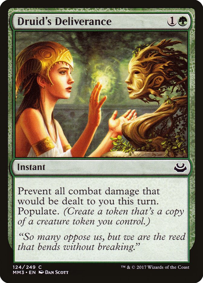 Druid's Deliverance (124) [Modern Masters 2017] | Odin's Place