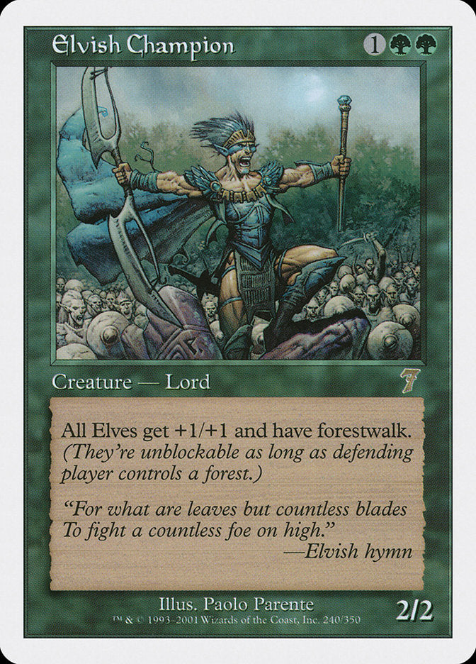 Elvish Champion (240) [Seventh Edition] | Odin's Place