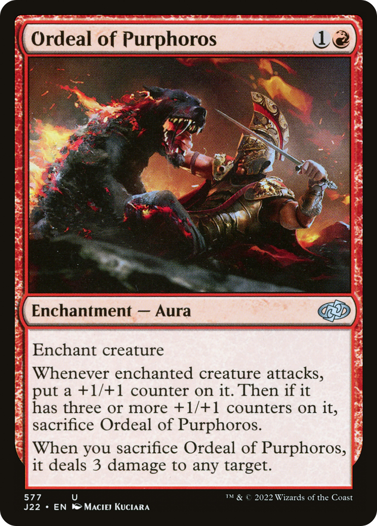 Ordeal of Purphoros [Jumpstart 2022] | Odin's Place