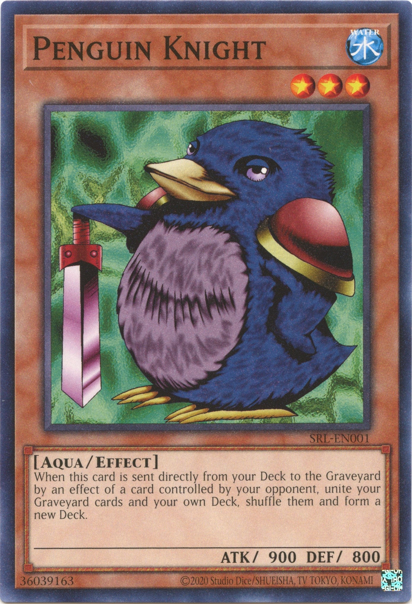 Penguin Knight (25th Anniversary) [SRL-EN001] Common | Odin's Place