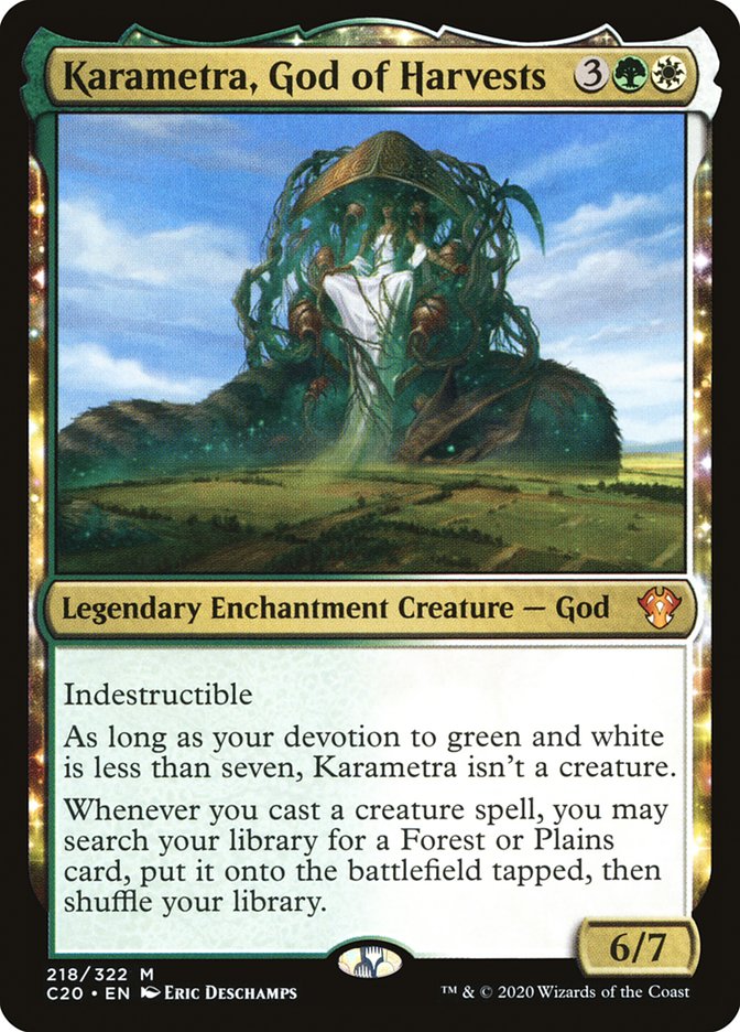Karametra, God of Harvests [Commander 2020] | Odin's Place