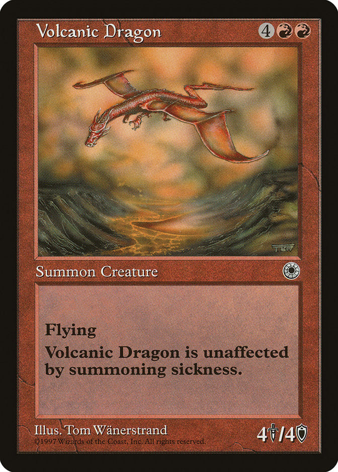 Volcanic Dragon (153) [Portal] | Odin's Place