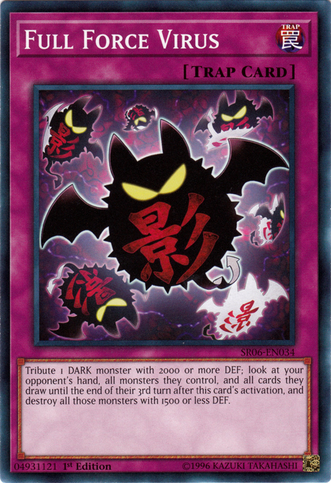 Full Force Virus [SR06-EN034] Common | Odin's Place