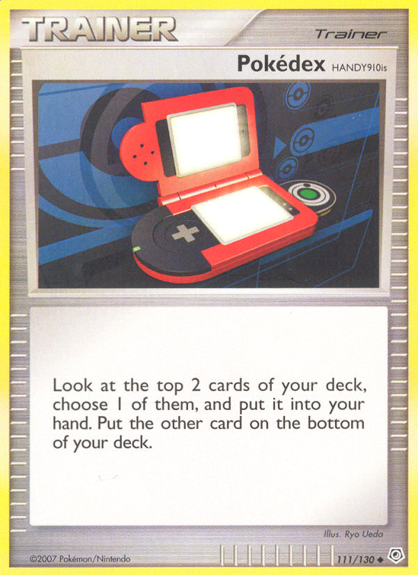 Pokedex HANDY910is (111/130) [Diamond & Pearl: Base Set] | Odin's Place