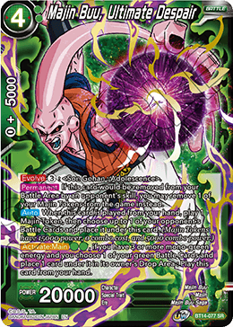 Majin Buu, Ultimate Despair (BT14-077) [Cross Spirits] | Odin's Place