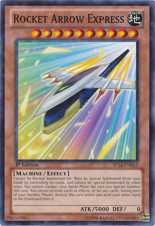 Rocket Arrow Express [SP14-EN015] Starfoil Rare | Odin's Place