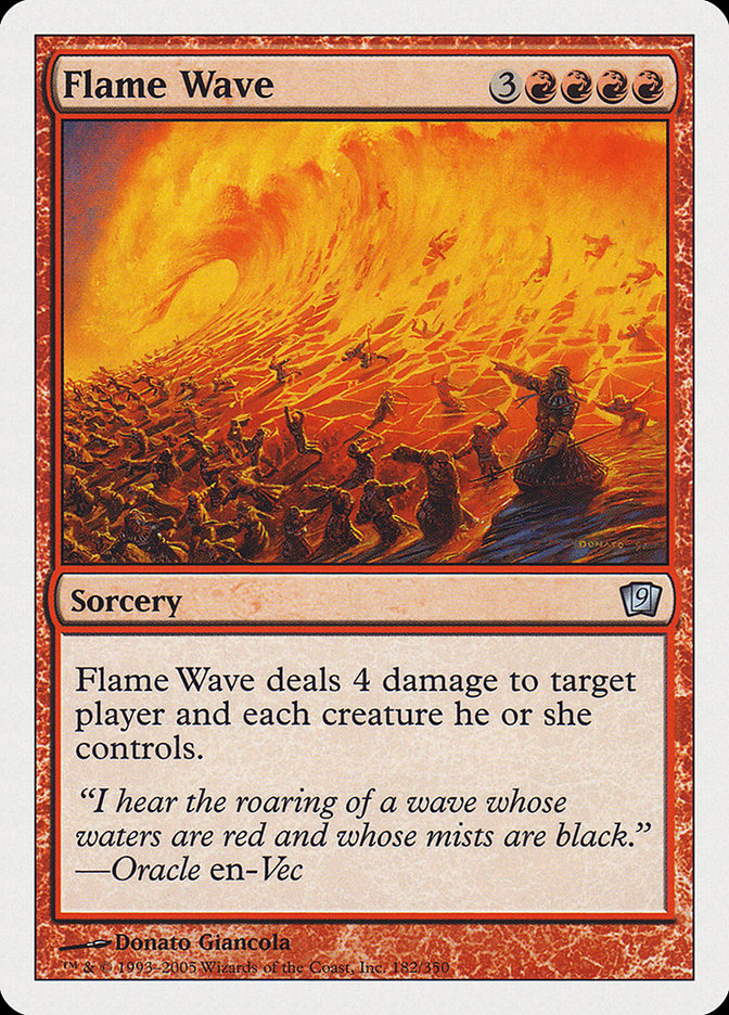 Flame Wave (182) [Ninth Edition] | Odin's Place