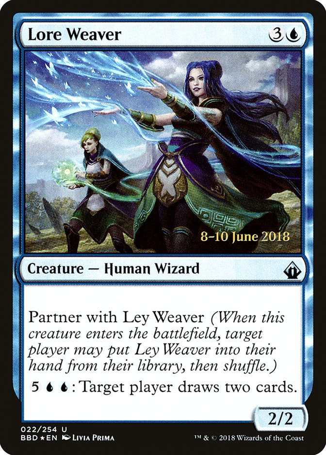 Lore Weaver (22) [Battlebond Prerelease Promos] | Odin's Place