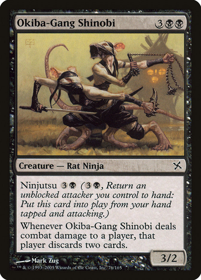 Okiba-Gang Shinobi (76) [Betrayers of Kamigawa] | Odin's Place