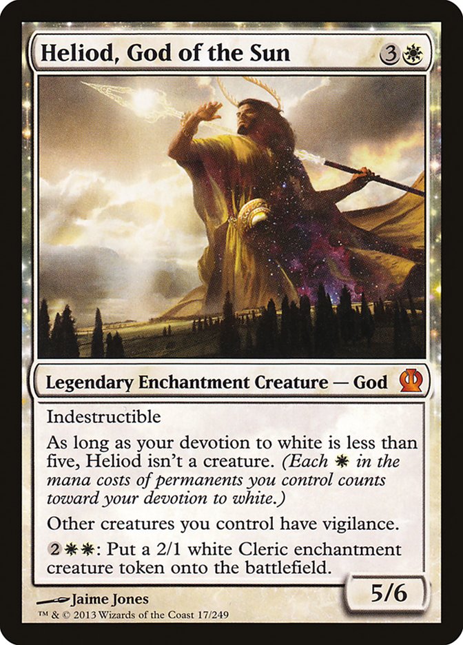 Heliod, God of the Sun (17) [Theros] | Odin's Place