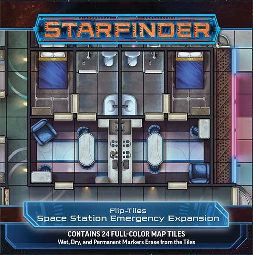 Starfinder RPG: Flip-Tiles - Space Station Emergency Expansion | Odin's Place