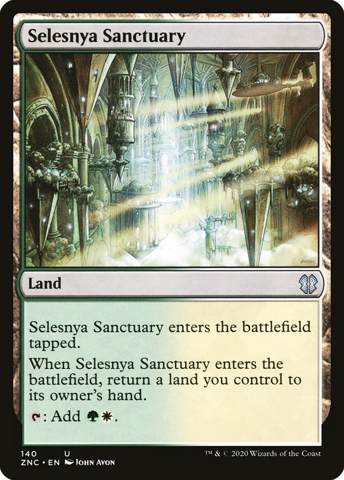 Selesnya Sanctuary [Zendikar Rising Commander] | Odin's Place