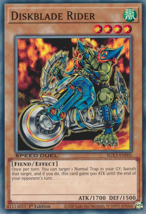 Diskblade Rider [SGX3-ENF05] Common | Odin's Place