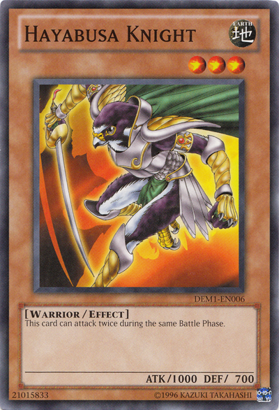 Hayabusa Knight [DEM1-EN006] Common | Odin's Place
