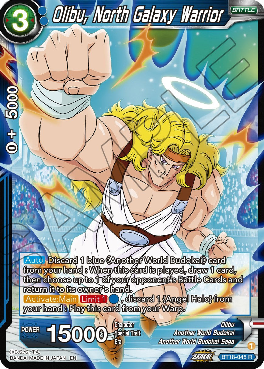 Olibu, North Galaxy Warrior (BT18-045) [Dawn of the Z-Legends] | Odin's Place