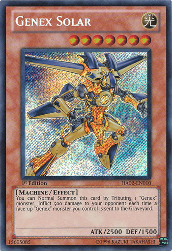 Genex Solar [HA02-EN010] Secret Rare | Odin's Place